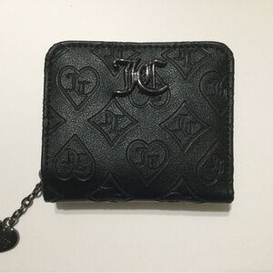 Juicy  Couture Chic Black Embossed Wallet